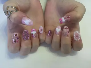 ネイル 💎🐰 saki. m 🐰💎のネイルデザイン