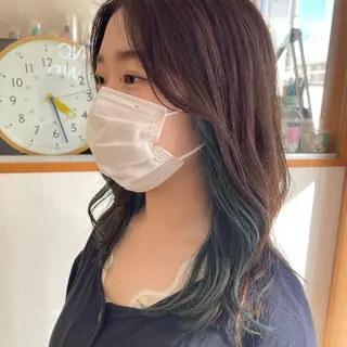 ミディアム SUNC🍀大熊 花奈絵🍀のヘアスタイル