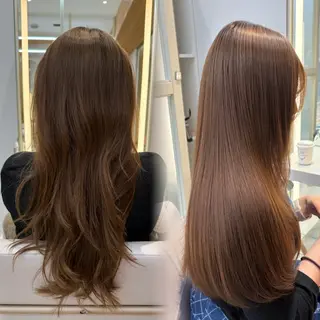 ロング ヘアアレンジ カラー/ヘアセット Nanami💗のヘアスタイル