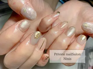 ネイル 大人キレイ 𝑁𝑖𝑥𝑖𝑠のネイルデザイン