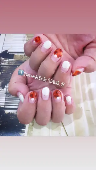 ネイル 4tunekick NAILS(フォーチュンキックネイルズ)所属・光森 淳子のネイルデザイン