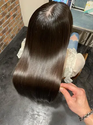 ロング 泉 堅也のヘアスタイル