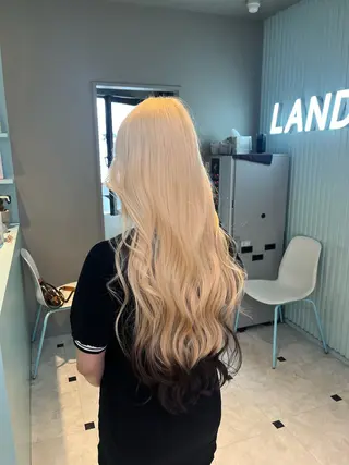 ロング カラー ブリーチカラー 🩵MIZUKIのヘアスタイル