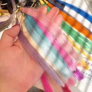 ヘアアレンジ エクステ/ハイトーン 🐏☁️miminaのヘアスタイル