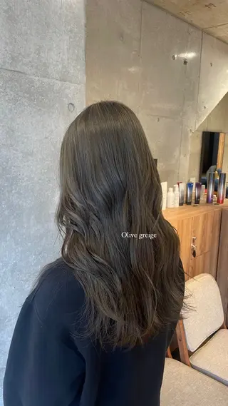 ロング カラー ハイトーンカラー♡/ 韓国ヘア/Linaのヘアスタイル