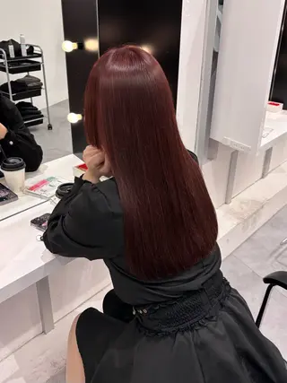 セミロング カラー mai 🎀 / 梅田美容室のヘアスタイル