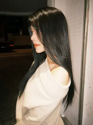 ロング カラー KOCHAB本山所属・三谷 はるなのヘアスタイル