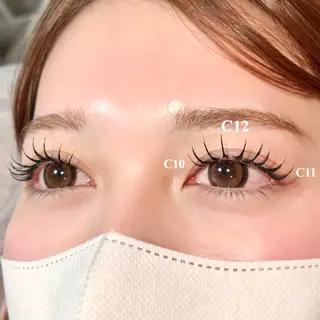 マツエク・マツパ CHIC eyelash&nail GIFT SENDAI EAST所属・CHIC 菊地 ⚠️注意事項必読のマツエク・マツパデザイン
