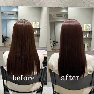 ロング カラー kiitos所属・透明感・脱赤味カラー ▫️雪野花のヘアスタイル