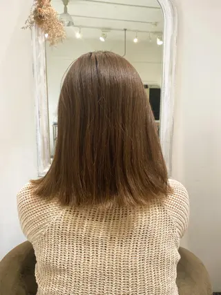 ミディアム カラー ducha所属・DUCHA Tomida naoのヘアスタイル