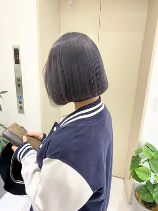 ショート men'ssalon Zina天神所属・✨髪質改善/顔周りカ ット/縮毛矯正✨三隅のヘアスタイル