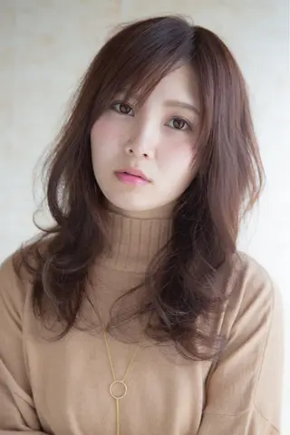 セミロング 角 大輔のヘアスタイル