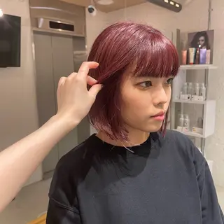 ショート カラー nameless miichiのヘアスタイル