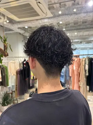 パーマ メンズ ANY/須田 麻人/ハードパーマのヘアスタイル