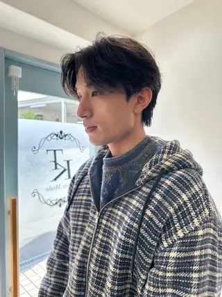 ショート 田中 泰正のヘアスタイル