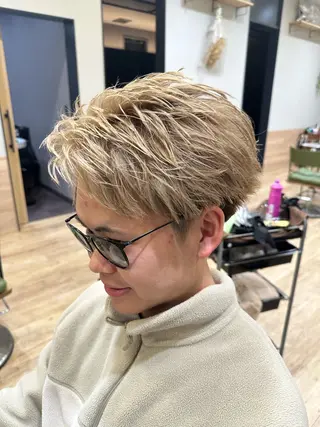 ショート 渡邉 悠作のヘアスタイル