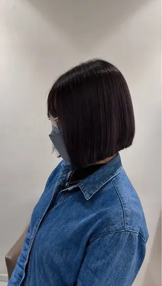 ミディアム カラー 💖大人韓国ヘア💖 韓国艶カラー【銀座】のヘアスタイル