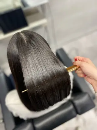 ミディアム 艶髪/縮毛矯正 🫧辻野海羽のヘアスタイル