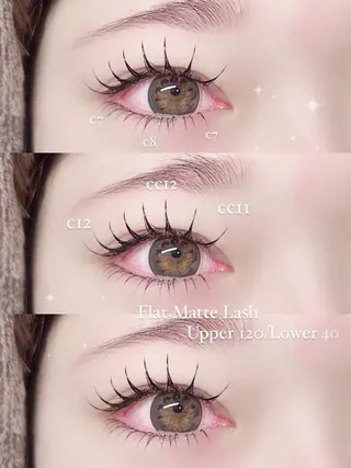 マツエク・マツパ NARUMI/ マツエク/パリ/束感のマツエク・マツパデザイン