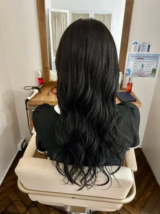 ロング 韓国レイヤー/透明感 カラー/Harukiのヘアスタイル