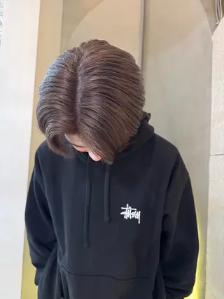 ショート カラー SEAM所属・詩音 ／札幌美容師のヘアスタイル