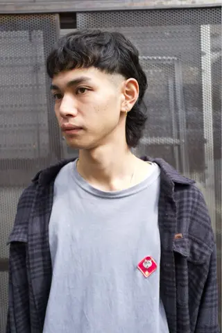 ショート パーマ メンズ メンズスタイリスト リュウジのヘアスタイル