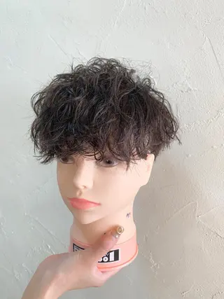 パーマ メンズ 清光 泰之のヘアスタイル