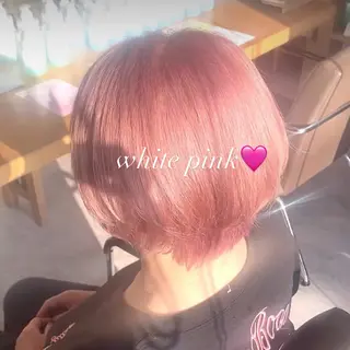 ショート カラー 久貝 帆風のヘアスタイル