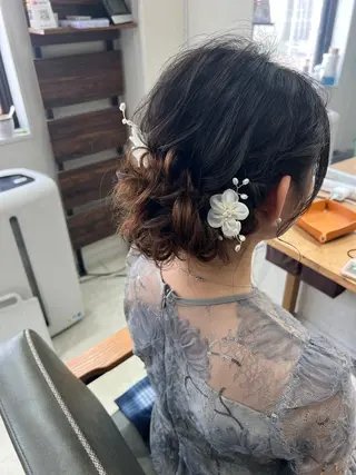 ロング ヘアアレンジ 山室 敬義のヘアスタイル