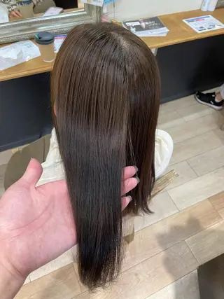 セミロング 亀川蓮 Agu hairのヘアスタイル