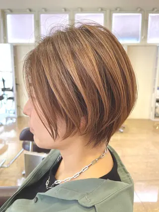 ショート カラー ReD【レッド】所属・脱白髪染め+髪質改善 +縮毛矯正/専門店のその他イメージ