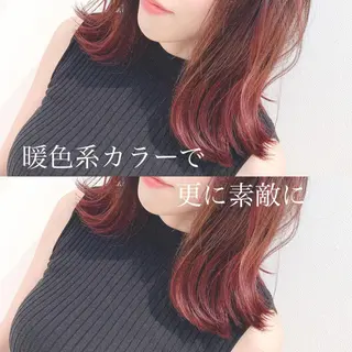 ミディアム カラー 【悩み解決！美髪へ】 店長 平間 響のヘアスタイル