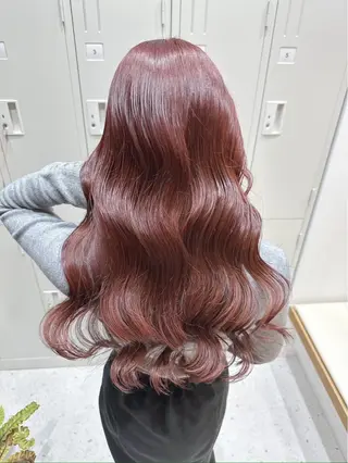 ロング カラー ヘアアレンジ ALLEN HAIR松戸所属・SAKI 💙のヘアスタイル