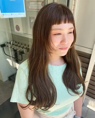 ロング カラー 🕶️佐藤 海李🐏のヘアスタイル