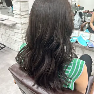 ロング カラー 天王寺髪質改善なら よしみさん✨のヘアスタイル