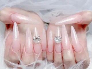 ネイル MoMoA Nail ネイル長さ出し専門店のネイルデザイン