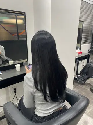 ロング カラー 🤍透明感推しカラー 🤍yui‪💞✨のヘアスタイル