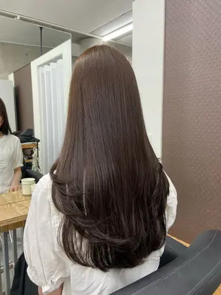 ロング カラー Kotoko🖤/海 外/バレイヤージュのヘアスタイル