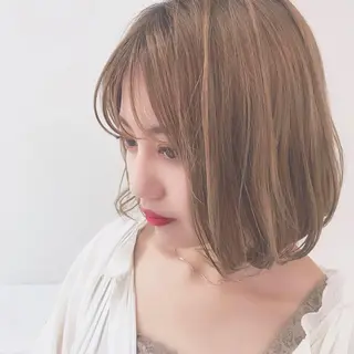 ショート 艶カラー/フェイス レイヤー/たむのヘアスタイル