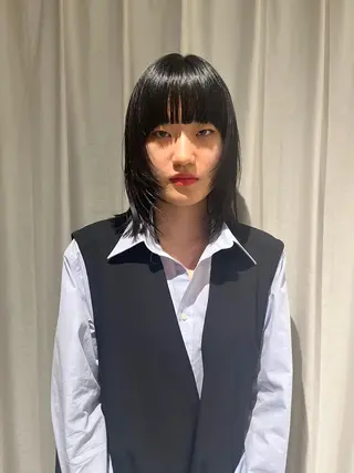 ミディアム 🦮shiori アイドルオタク🦮のヘアスタイル