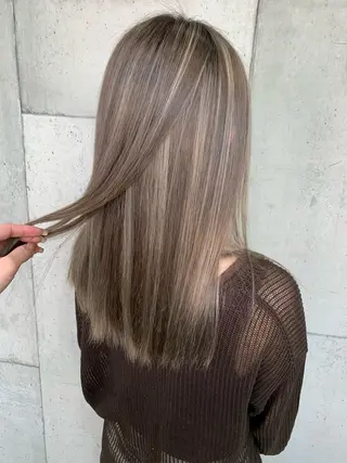 セミロング カラー Little_okinawa所属・Mikuri 【Little】のヘアスタイル