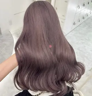 ロング 淡色ラベンダー♡ ニーナ🎀🦙のヘアスタイル