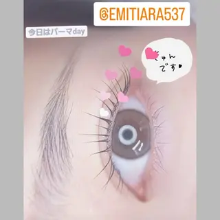 マツエク・マツパ 💡次世代LED -TIARA💡のマツエク・マツパデザイン