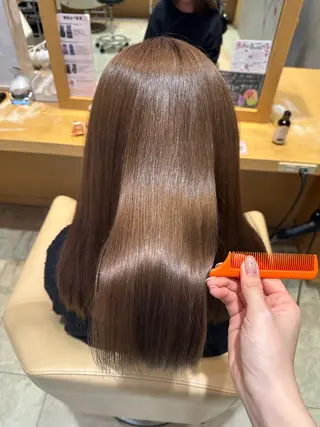 ロング 松浦 涼雅のヘアスタイル