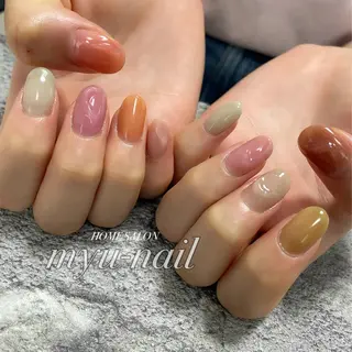 ネイル ホームサロン myu-nailのネイルデザイン