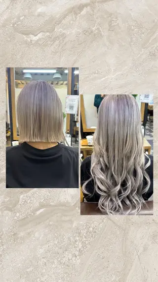 ロング 🩶BRAS 🩶のヘアスタイル