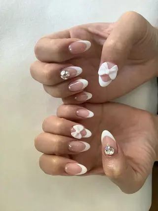 ネイル 💎🐰 saki. m 🐰💎のネイルデザイン