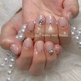 ネイル 💎CC・NaNa 韓国風ネイル🌙Cのネイルデザイン
