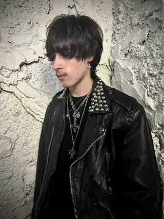 メンズ デザインカラー⭐︎★ 🐆hyo🐆のヘアスタイル