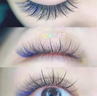 マツエク・マツパ トータルビューティー サロンワンダーのマツエク・マツパデザイン